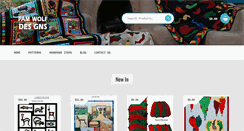 Desktop Screenshot of pamwolfdesigns.com